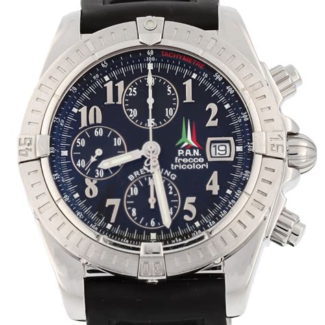 Breitling Chronomat PAN Frecce Tricolori Limited Edition Watch 